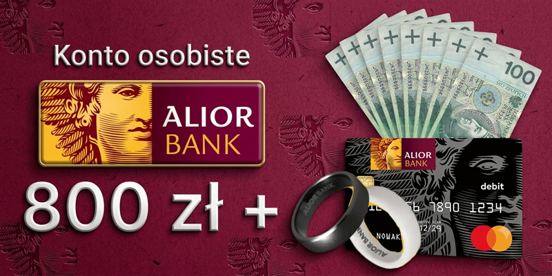 Obrączka płatnicza Tapster x Alior i karta